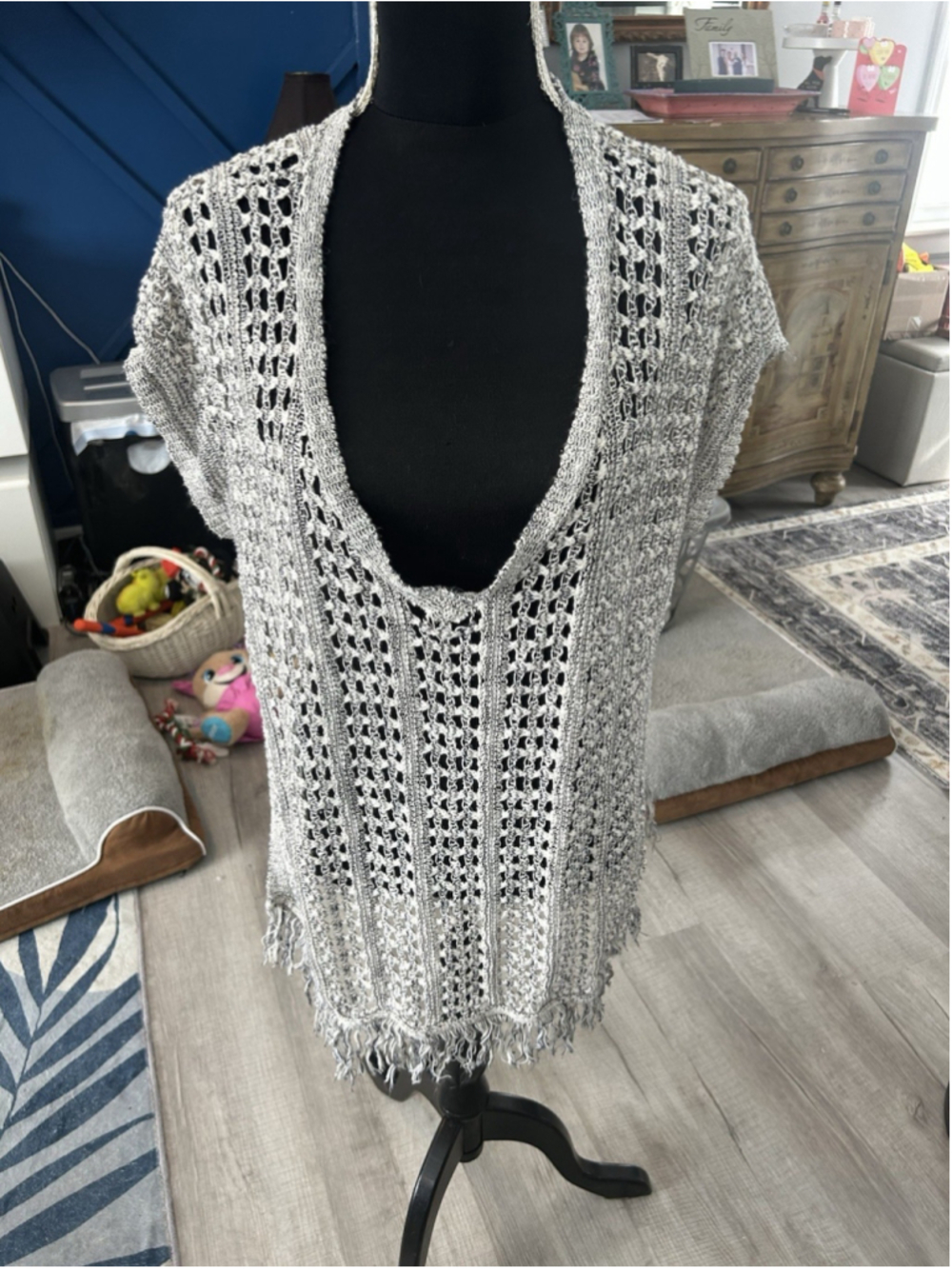 Absolutely Side Slit Pullover Sweater Womans L